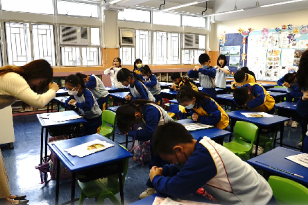 普通話科跨科協作 -「齊守規․好禮貌」比賽